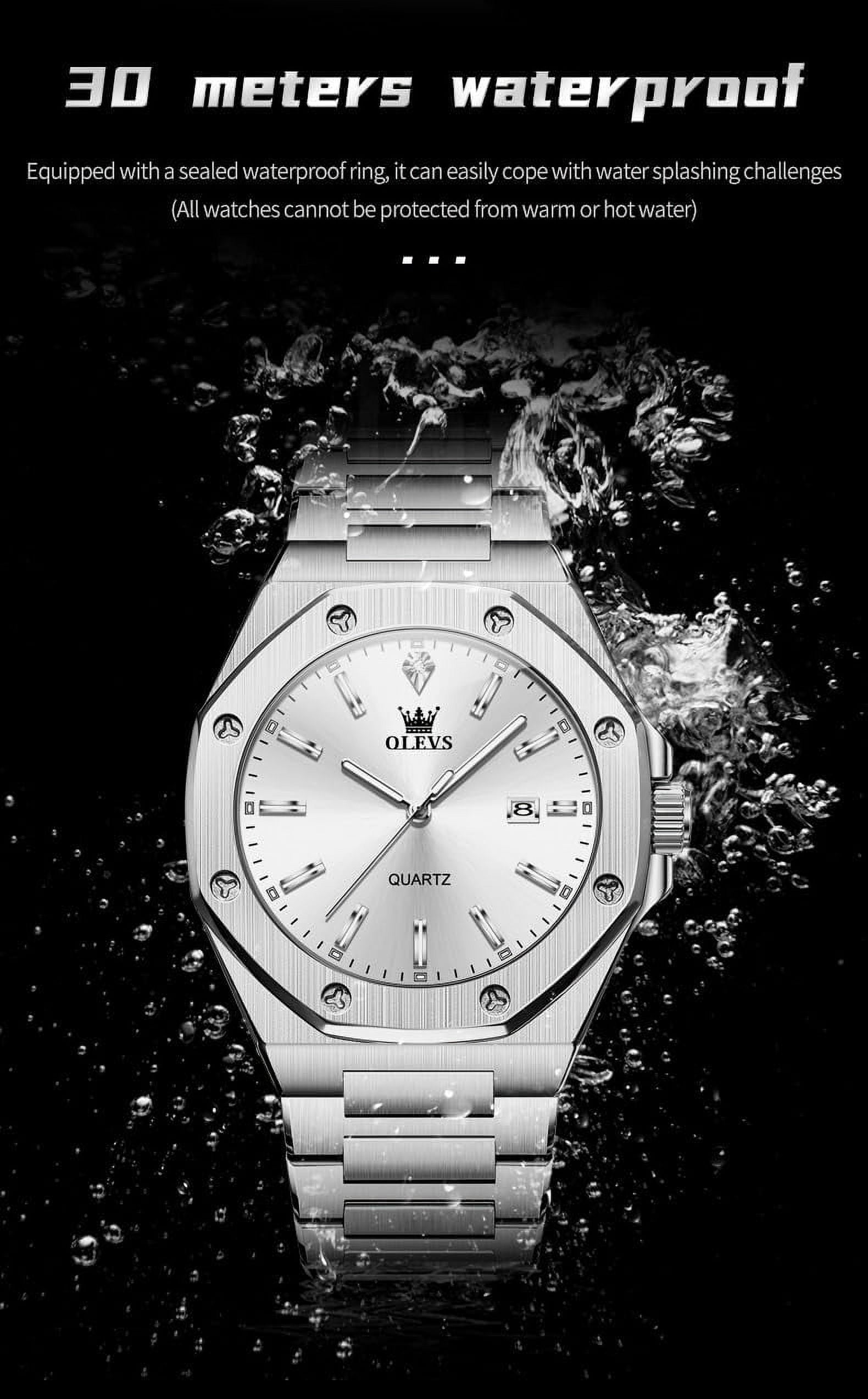 OLEVS Watch (Silver)