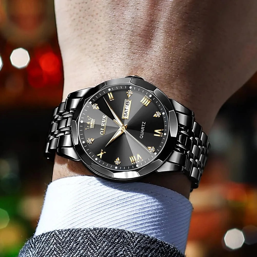 OLEVS Watch (Black)