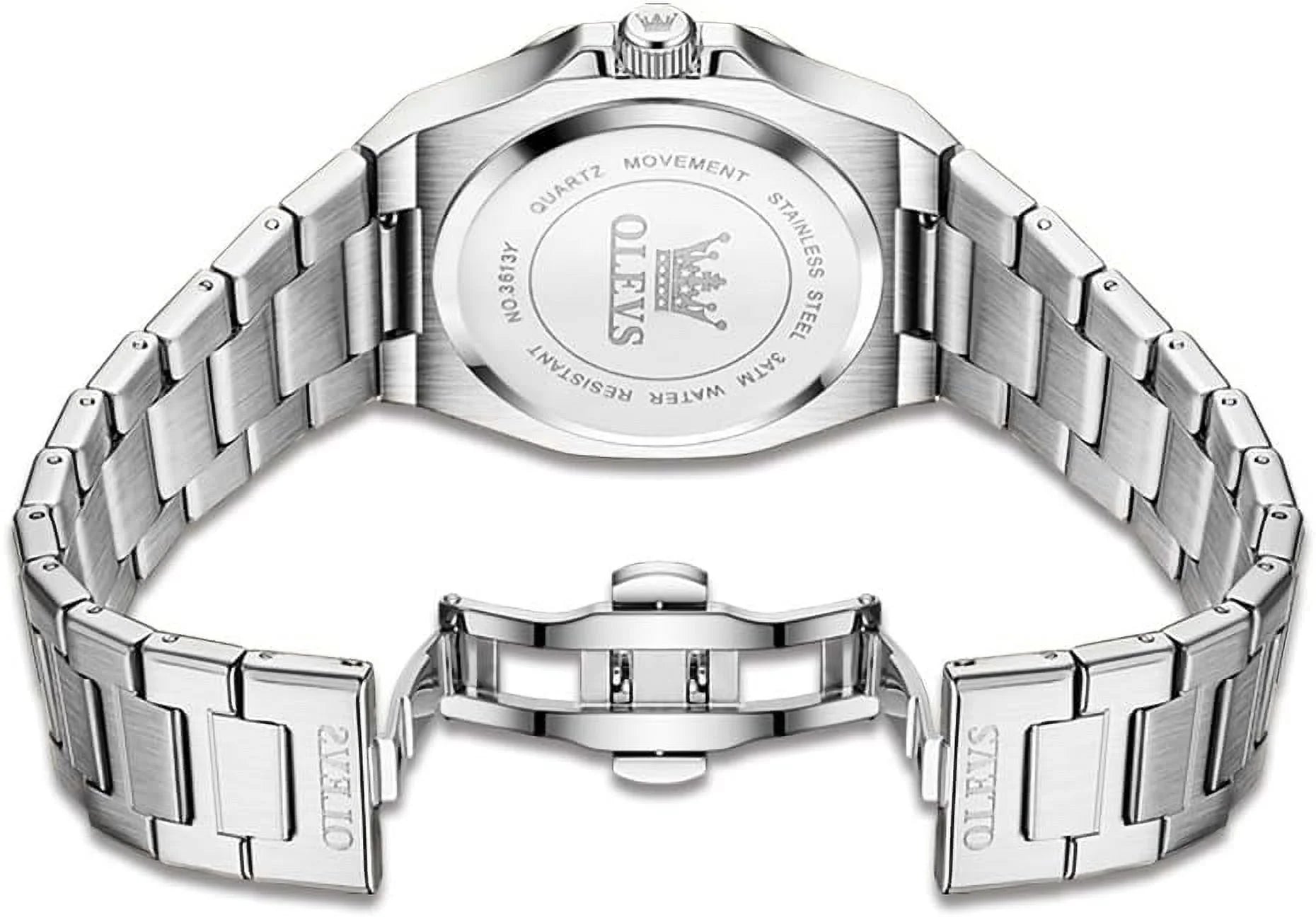 OLEVS Watch (Silver)