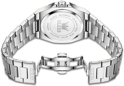 OLEVS Watch (Silver)