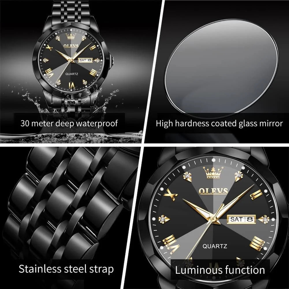 OLEVS Watch (Black)