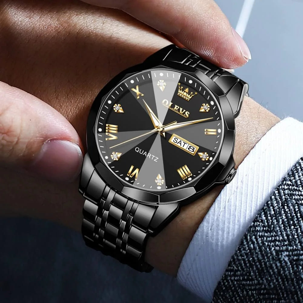 OLEVS Watch (Black)